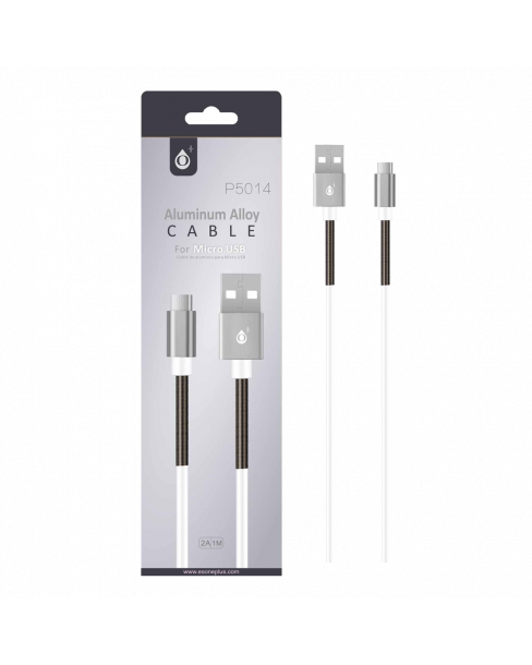 Cable USB 2.0, MicroUSB, 1 m Long. Cable, P5014