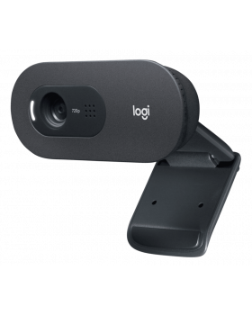 Webcam Logitech C505 HD, 720p, 30fps, Micrófono de largo alcance, 60° Visión, Enfoque fijo, USB