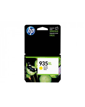 HP 935XL - 9.5 ml - amarillo - original - cartucho de tinta - para Officejet 6812, 6815, 6820; Officejet Pro 6230, 6230 ePrinter, 6830, 6835