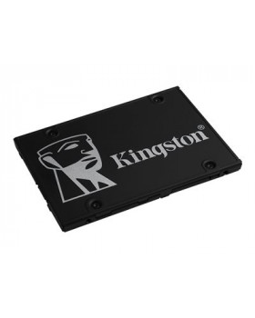 Kingston KC600 - Solid state drive - encrypted - 2 TB - internal - 2.5" - SATA 6Gb/s - 256-bit AES-XTS - Self-Encrypting Drive (SED), TCG Opal Encryption